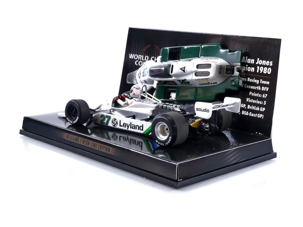 Minichamps Williams Ford FW07B Jones 1980 WC Weather Finished Model 1/43