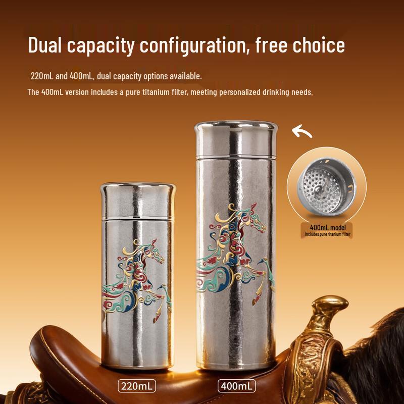 PORSTI GTBST-2605 Titanium Temperature Control Mug