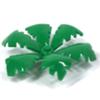 MOC Albero 5058 1747 Foresta Giungla Pianta Foglie Stratificate Blocchi da Costruzione 1566 Militare Botanico Foglia Fiore Cocco Giocattolo Fai-da-te Regali