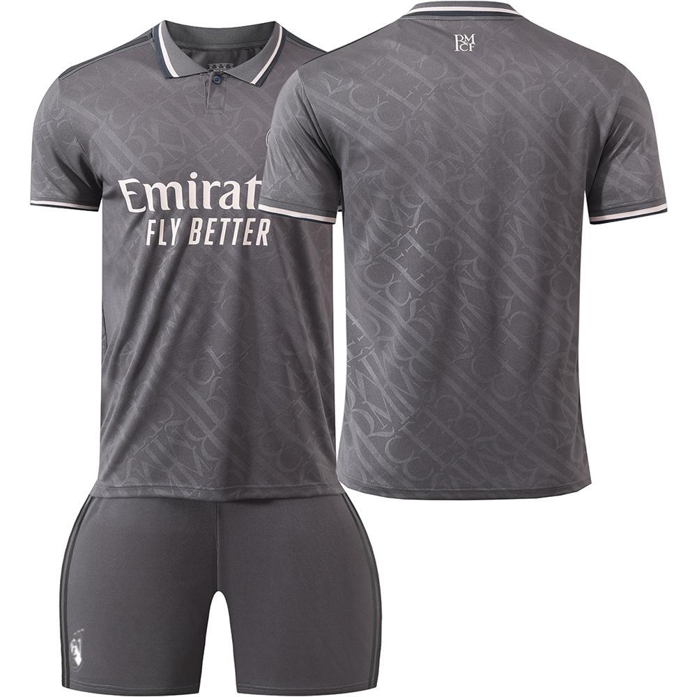 2425 jersey grey two-guest football jersey set No. 7 Vinicius children adult 9 Mbappe cross-border 16 code