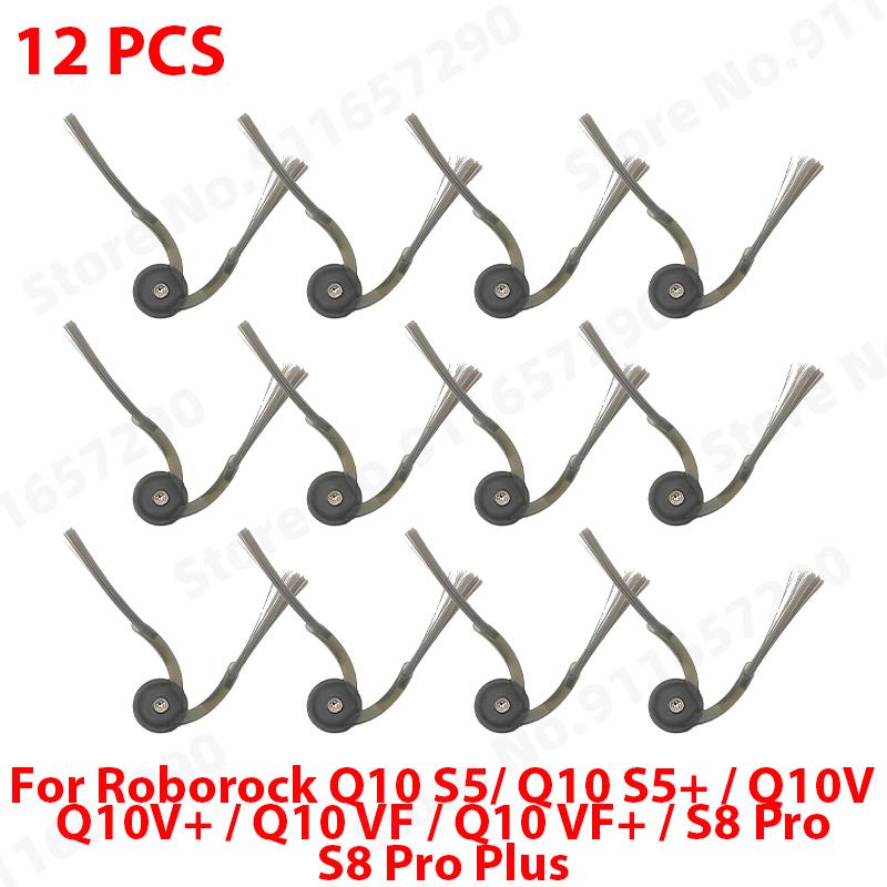 Passend für Roborock Q10 S5 / Q10 S5+ / Q10V / Q10V+ / Q10 VF / Q10 VF+ / S8 Pro / S8 Pro Plus: Haupt-, Seitenbürste, Filter, Wischmopp, Staubbeutel