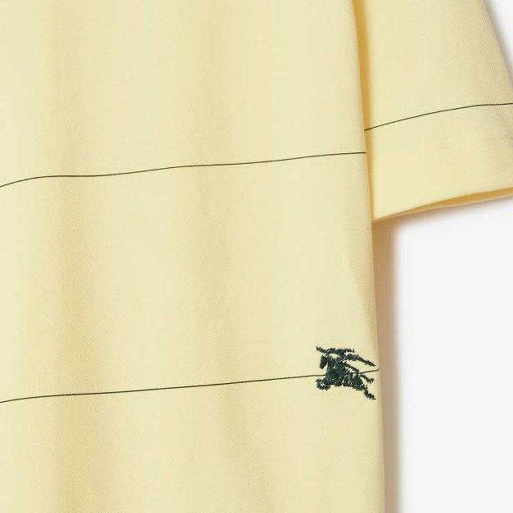 Burberry Logo-embroidered Cotton Polo Shirt Men's 80837191