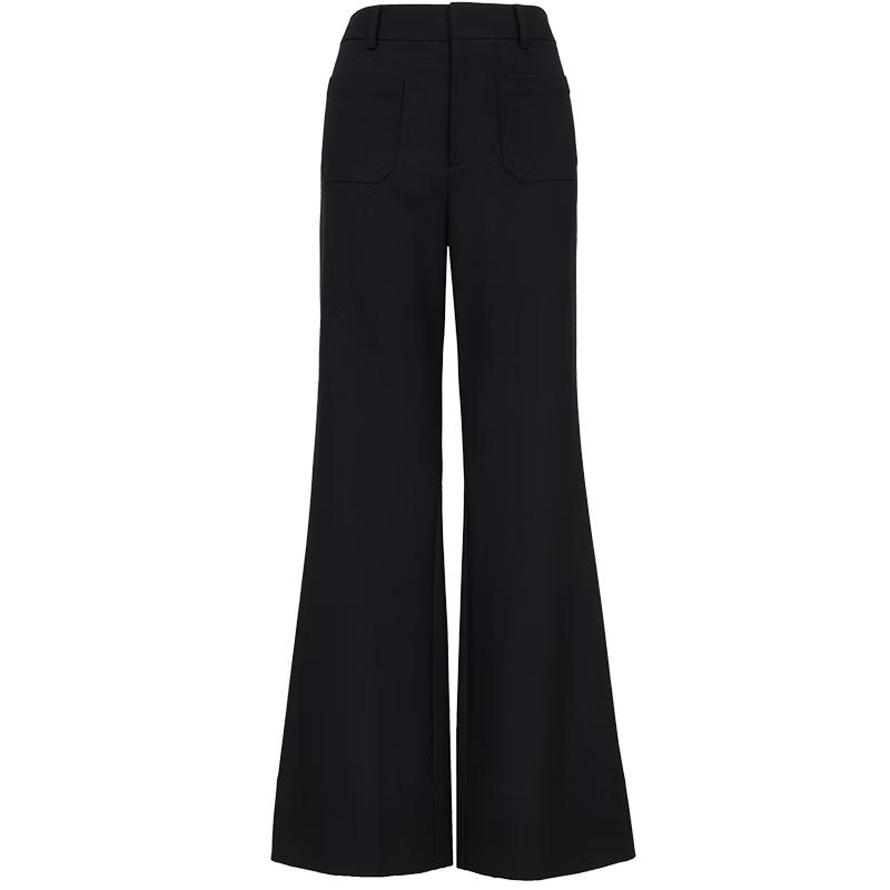 VEROMODA Women's High-Waisted Slim-Fit Flare Pants