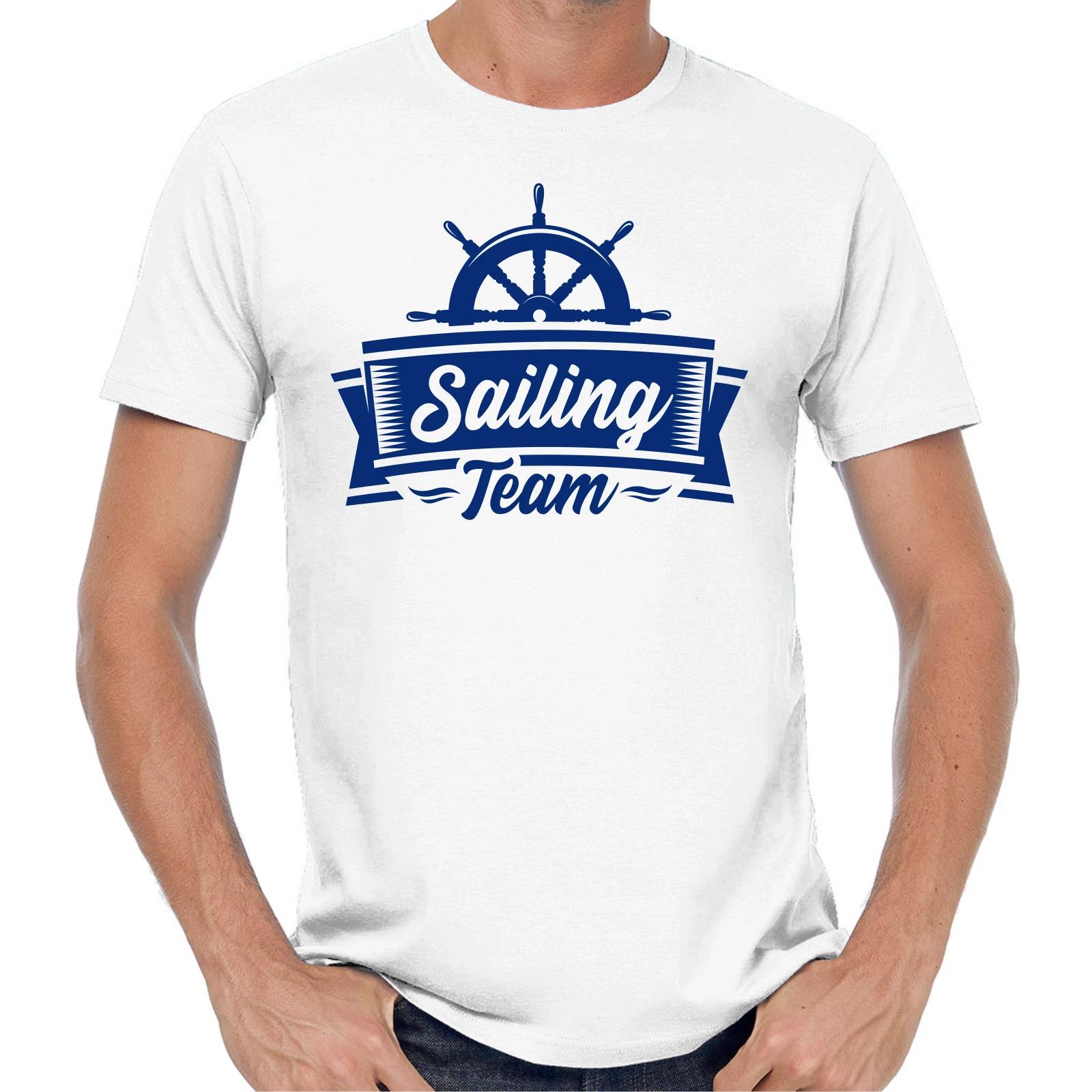 Men s and Women s T-shirts Sailing Team Marina Sailing Boat XXL