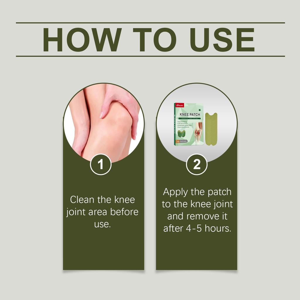 Gelenkpflegepflaster: Tägliche Pflege und Nährstoffe für Knie, Gelenke und Beine. Sanfte Pflegepflaster