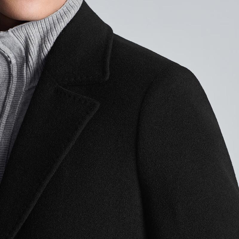 Baoxiniao Men's Business Casual Short Wool Coat