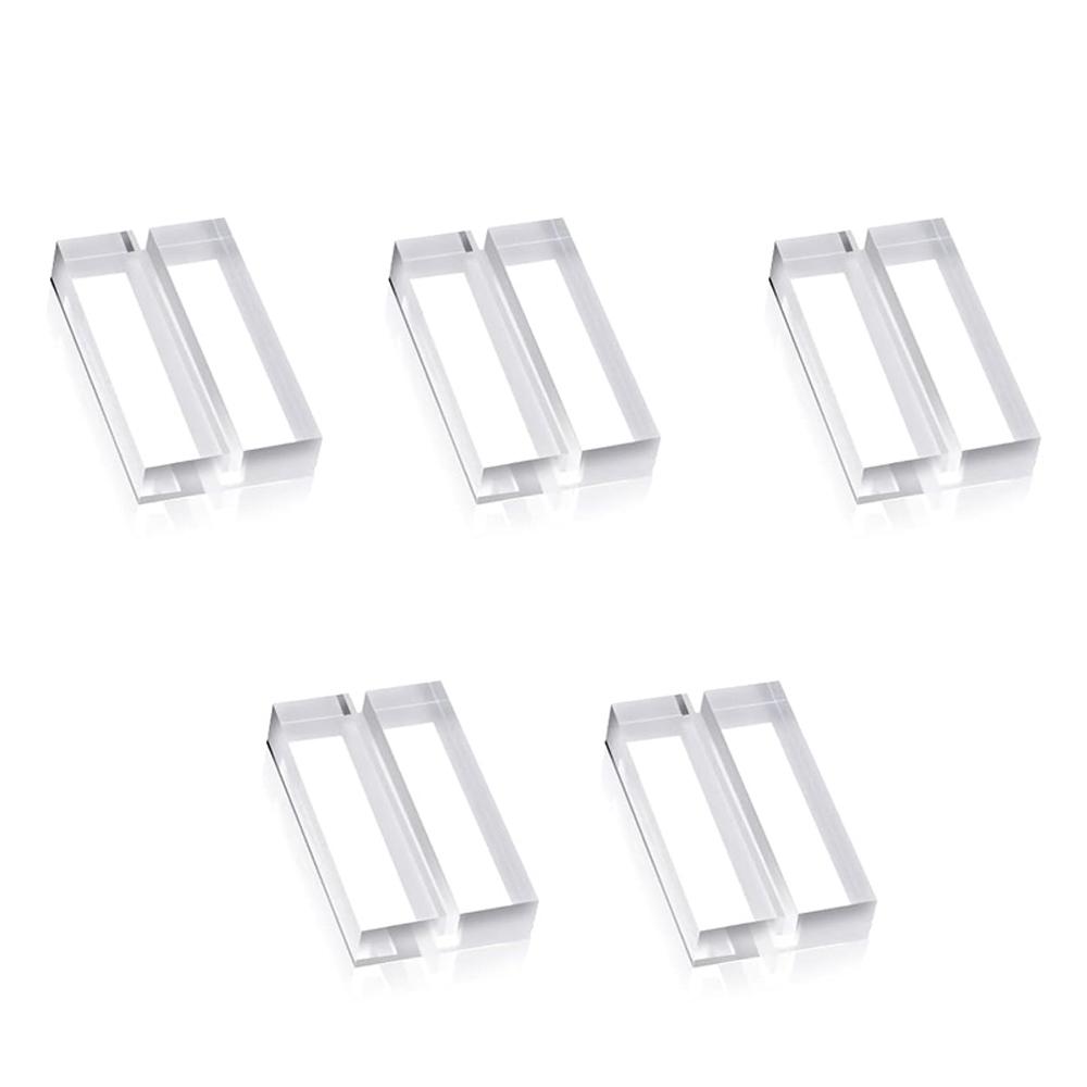 5/10/20Pcs Acrylic Stands Place Card Holders Table Number Stands Card Display for Table Photos Office Home Wedding Party Decor
