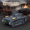 Non-Toxic Wwii Military Tank Moc Bricks Model Classic Light Armored Vehicle Building Blocks Army Soldier Toys Children Christmas Gifts