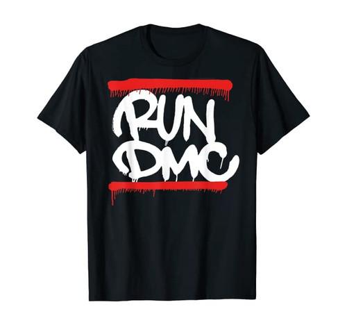 Run DMC Official Graffiti Logo TShirt Unisex T-Shirt XXL