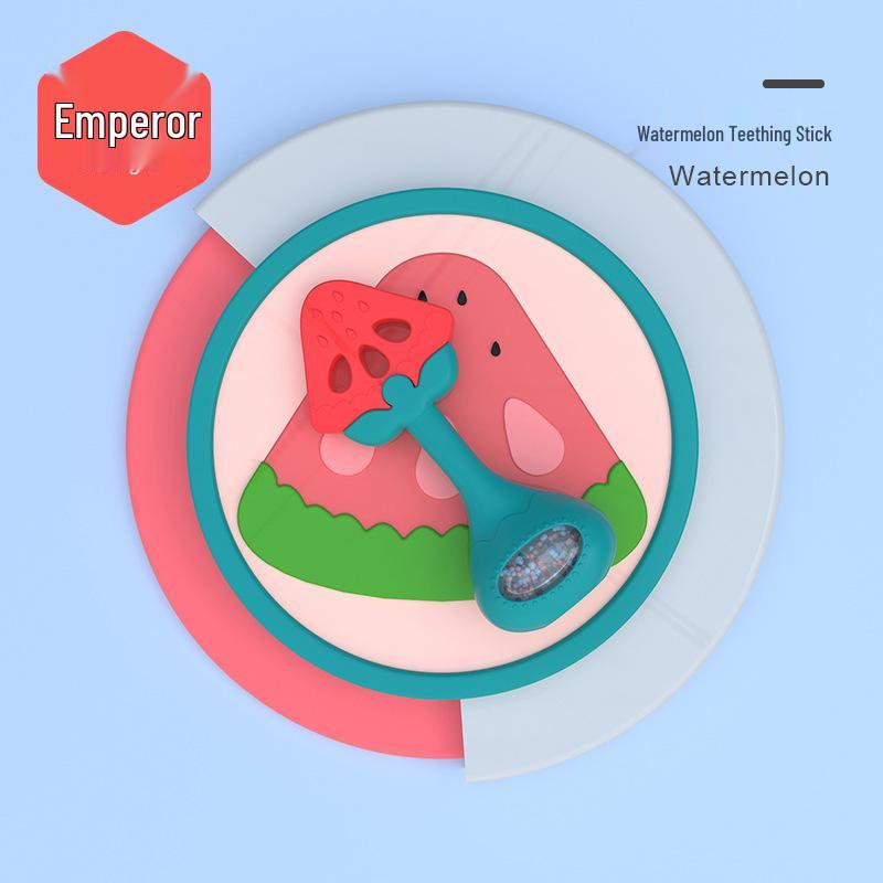 

Бесплатная доставка: Детская силиконовая погремушка и прорезыватель - Кипятимая, пригодная для жевания и помогающая захватывать