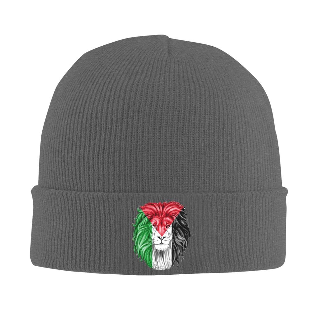 Female Male  Beanie Hats  Vintage Knit Hat Winter Hippie Caps Graphic Thermal Elastic Bonnet Hats