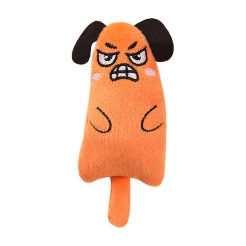 Pet Chew Toy Mouse Shape Stress Relief Comfortable Safe Puppy Squeaker Toys for Indoor