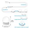 A96I-LED Vanity Mirror Lights With 14 Dimmable Bulbs,10 Brightness Levels Adjustable,For Makeup Desk Bathroom Dressing Room