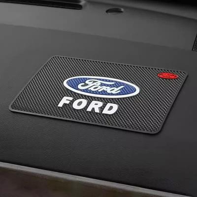 KLYE5 1Pc Car Dashboard Non-Slip Mat PVC Silicone Anti-Slip Pad For Focus Fiesta EcoSport ESCORT Ranger Fusion Mondeo Accessories