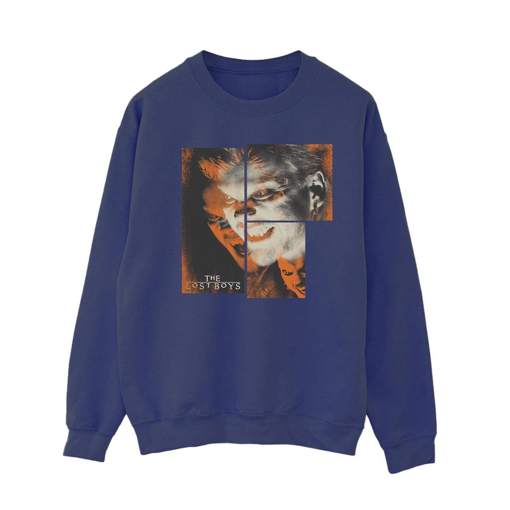 The Lost Boys Damen/Damen David Squares Sweatshirt