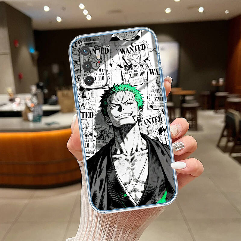 One Piece Zoro Phone Case for Motorola Edge 20 30 S30 40 50 Fusion Lite Plus Pro Ultra Neo One Action Zoom Hyper Power Macro Vision