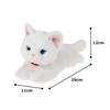 Sun Lemon Lap Cat Odd Eyes Plush Animal WH SS 11 X 29 X 12cm Cute Cat P-8042
