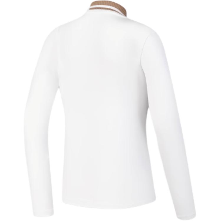 New FILA Golf Series Polo Shirt Women's Jade White A11W515213F-WT