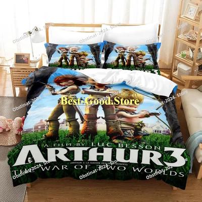 Arthur Et Les Minimoys Bedding Set Single Twin Full Queen King Size Bed Set Aldult Kid Bedroom Duvetcover Sets Bed Sheet