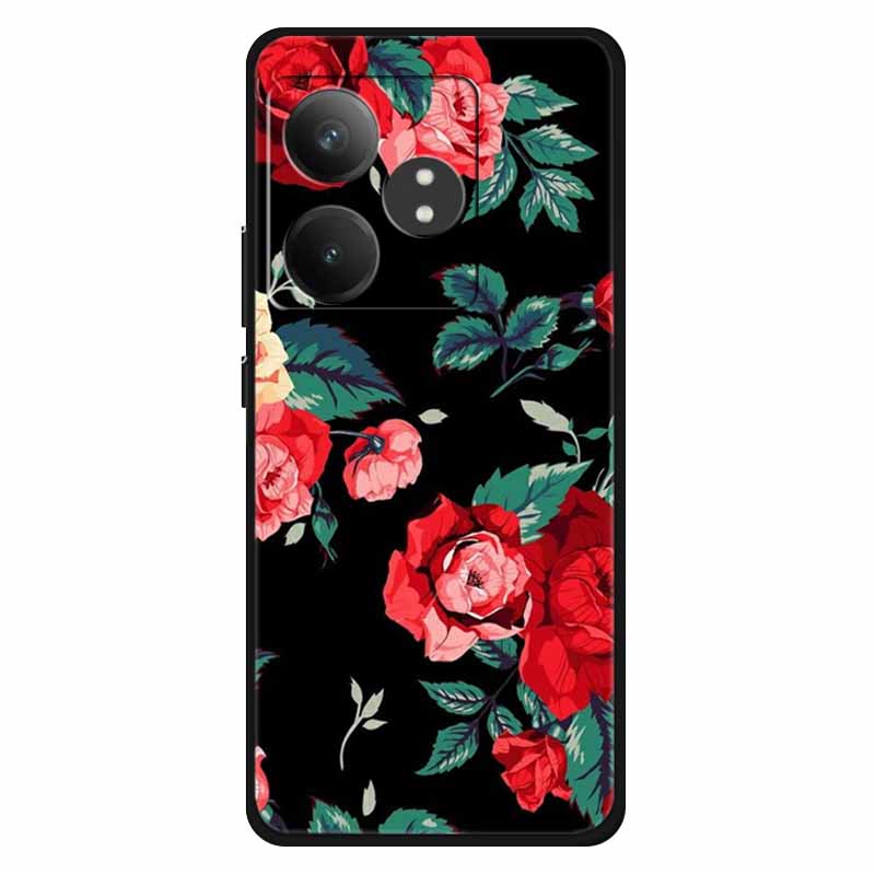Funda For Realme GT 6T / GT 6 Cases Silicone Planet Painted TPU Soft Phone Back Cover For RMX3853 Protective Coque RMX3851  GT 6