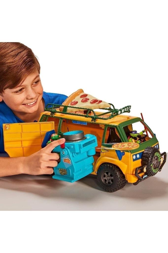 Teenage Mutant Ninja Turtles Playmates Toys Teenage Mutant Ninja Turtles Mutant Mayhem Pizza Fire Delivery Van