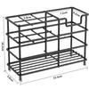 LMETJMA Zahnbürstenhalter Edelstahl Badezimmer Elektrische Zahnbürste Halter Zahnpasta Halter Organizer Ständer Caddy JT397