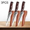 5inch Boning Knife Hande Forged Slaughtering Sheep Meat Cutting Sharp Knives Stainless Steel Kitchen Cleaver Butcher with Cover