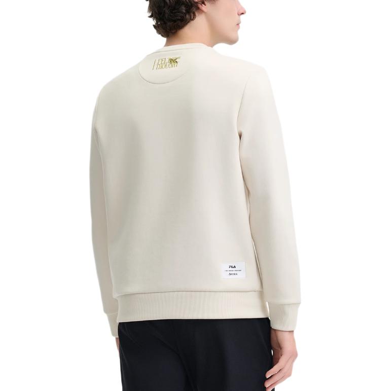 Fila X Rousseau Heritage Series Fashion Comfortable Crew Neck Pullover Letter College Style Long Sleeve Sweatshirt Men Sweatshirt F11M448212F-BG