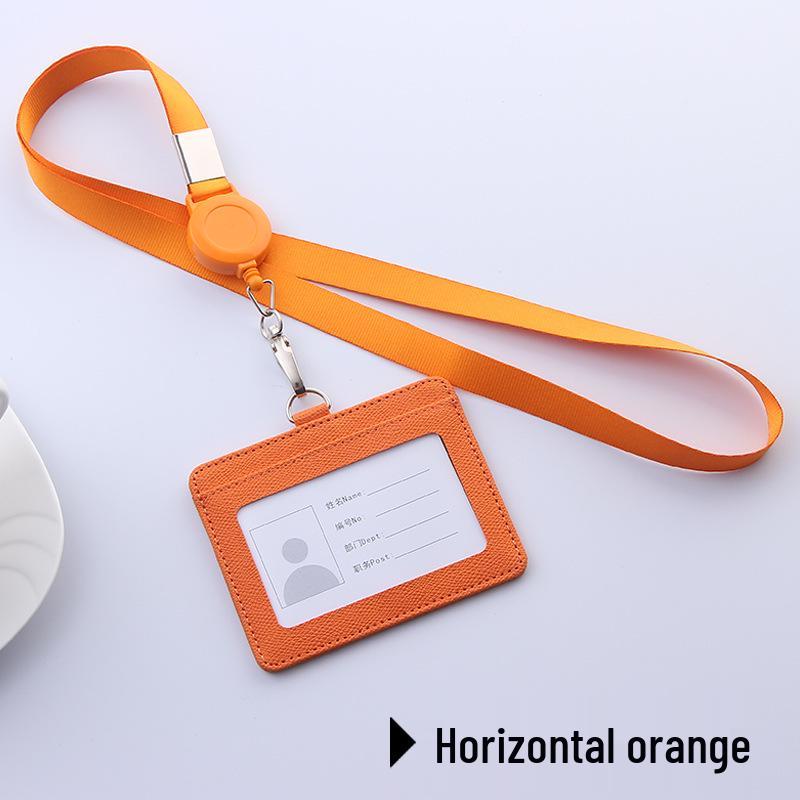 Customizable ID Badge Holder and Lanyard for Access Control and Name Tags