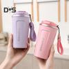 510ML Travel Coffee Mug Spill Proof with Seal Lid Insulated Eco-friendly Easy One-handed Drinking Stainless Steel Cup