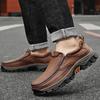 Fashion High Quality Men Casual Leather Office Loafers Outdoor Non Slip Walking Flats Business Shoe Classic Work Office Driving Sneakers