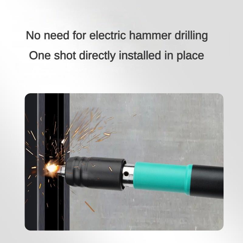 Portable Mini Nail Gun Cement Wall Pipe Wire Slot Nail Shooting And Fastening Device Household Woodworking Ceiling Artifact