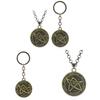 Cthulhu Mythos Keychain With Zinc Alloy Pendant Keyring For Collectors And Fans