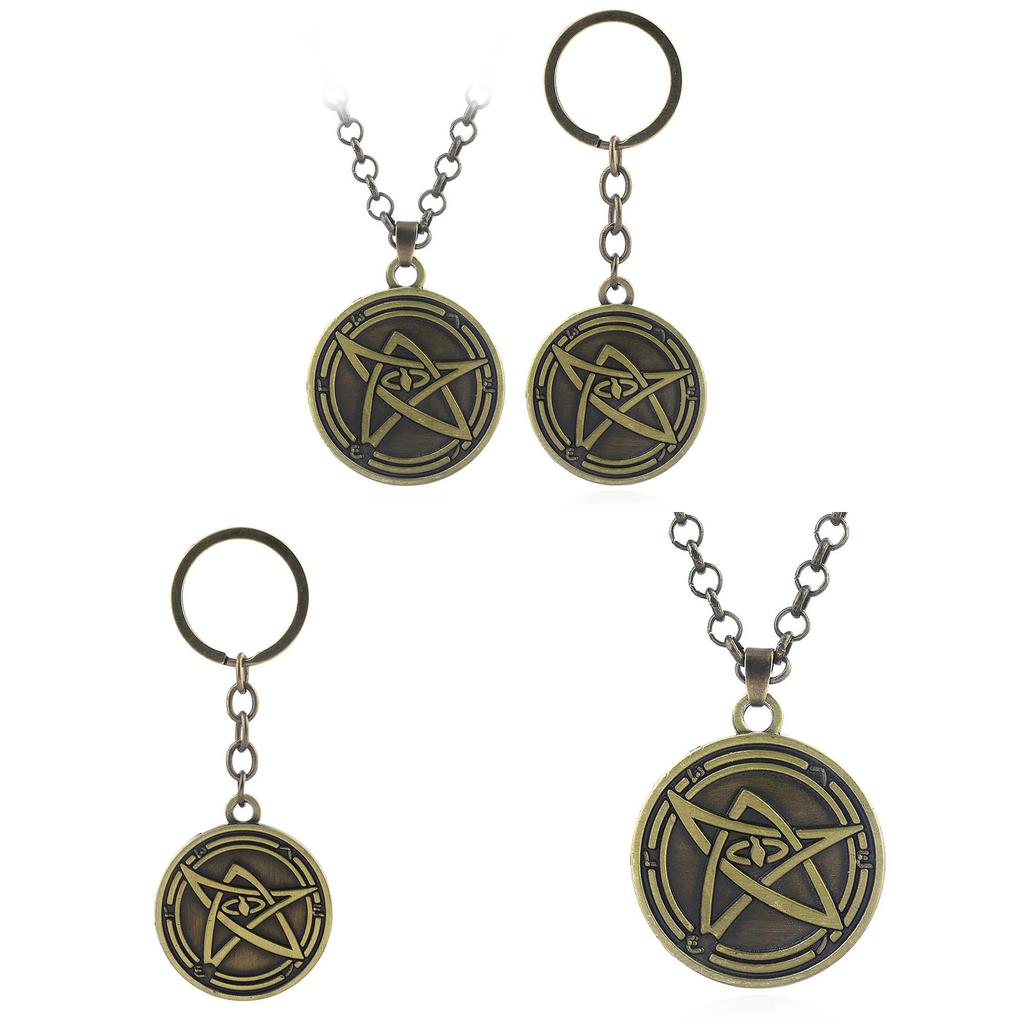 Cthulhu Mythos Keychain With Zinc Alloy Pendant Keyring For Collectors And Fans