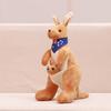 35Cm Lovely Mother & Child Kangaroo Plush Toys Plushie Pillow Big Size Stuffed Dolls For Baby Room Decor Birthday Christmas Gift