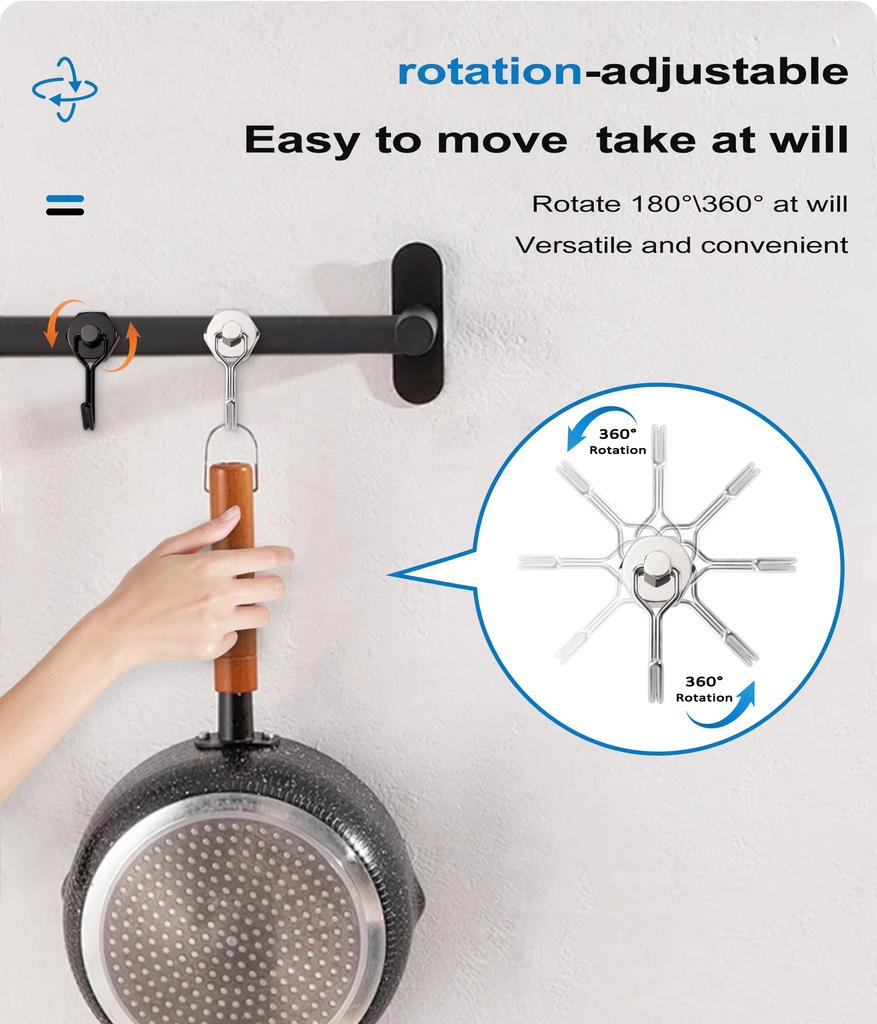 4pcs Strong Magnetic Hooks Home Kitchen Refrigerator Storage Holders Strong Permanent NdFeb Magnetic Hook Storing Supplies