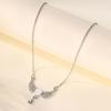 Elegant & Sexy Angel Wing Pendant Necklace , Party Accessory|Sleek Necklace|Chic Pendant Design