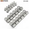 EPMAN Single Line Clamp Fuel Line Clamps 3/8"&3/16"& 1/4" SS 1 Pack Suit  Fuel, Air, Electrical, Brake, Lines Etc EPLC3187