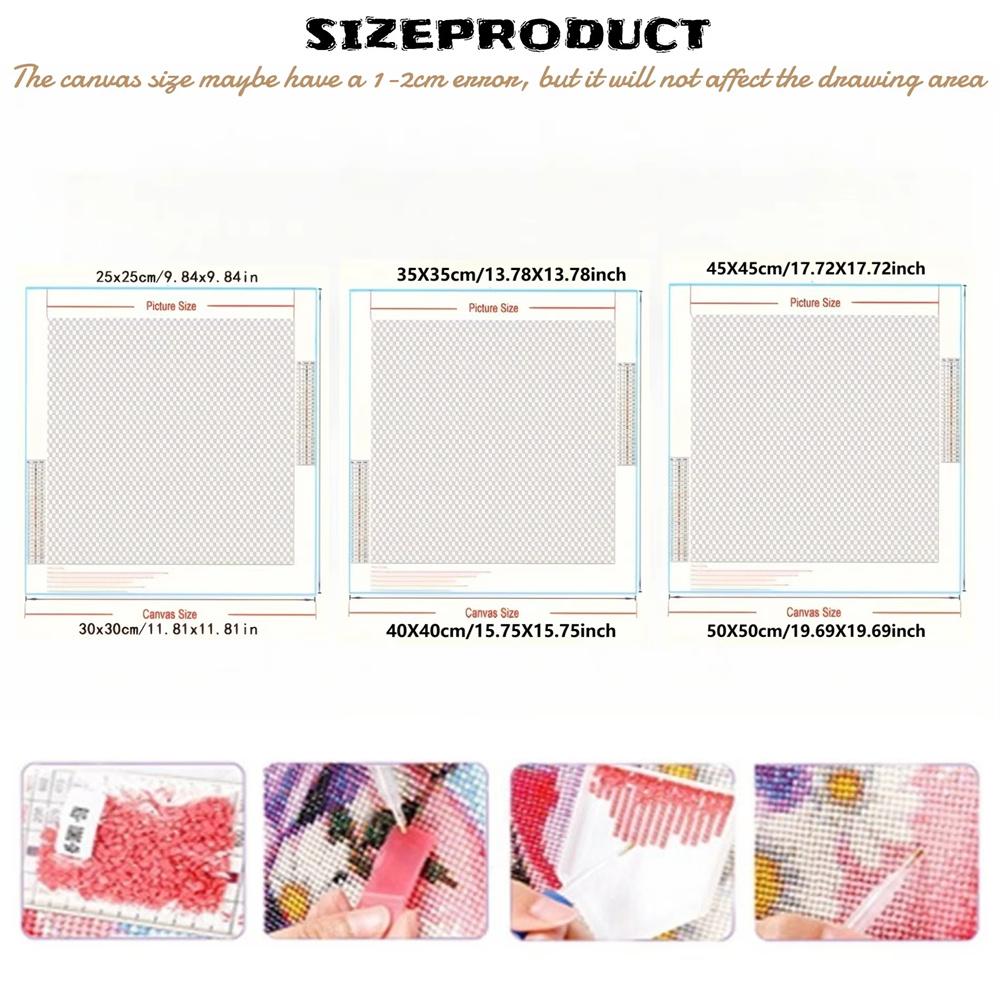 Cute Winnie The Pooh Diamond Painting Handmade DIY Full Diamond Cartoon Bedroom Decoration Painting Diamond Embroidery Kit