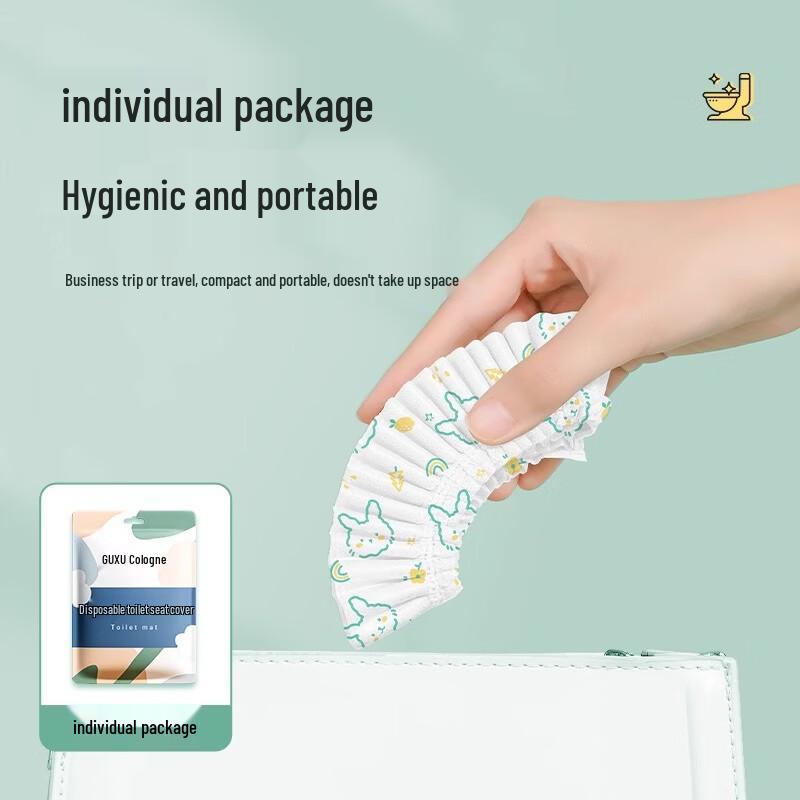 GuXu Disposable Stretch Toilet Seat Covers