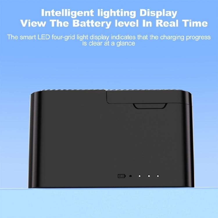 Charging Case for Action 5 /4/3 Adventure Cameras Battery Management System Heat Resistant For Recording