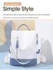 Oxford Backpack Womens Cloth Lightweight Fashionable Splashproof Contrast Color Large Capacity For Travel Or School