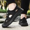 Men's Summer Sandals Lightweight Comfortable Non-slip Waterproof Loafed Shoelace Outdoor Beach Casual Free Shipping