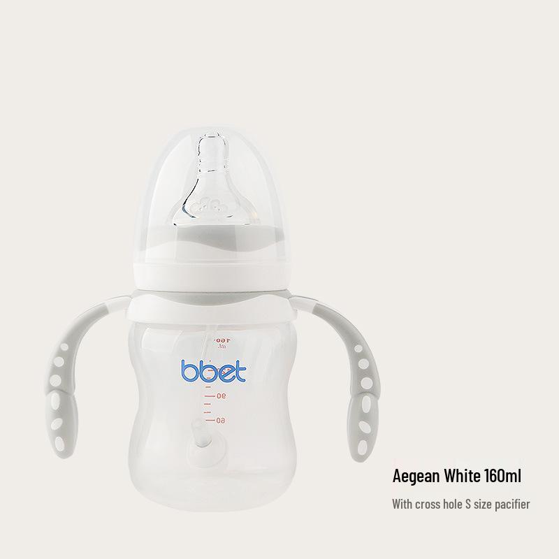 

Бутылочка для кормления Baohui Babixiang с широким горлышком, антиколиковая, с ручками и соломинкой