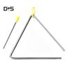Play with You Children Triangle Steel Beating Percussion Musical Instrument Kids Education Toy