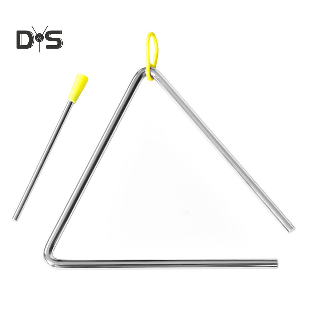 Play with You Children Triangle Steel Beating Percussion Musical Instrument Kids Education Toy