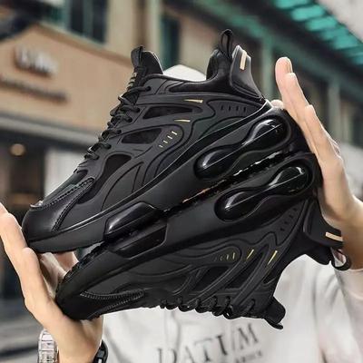 2024 Men's Sneakers Fashion Leisure Breathable Mesh Sports Shoes Lightweight Running Tennis Anti-skid Comfortable Classic Shoes