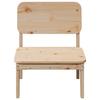 Garden Chairs 2 pcs 60 x 52.5 x 72 cm Solid Pine Wood