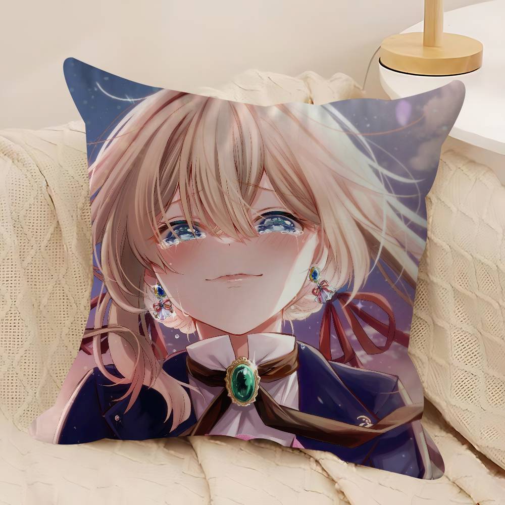 Novel V-Violet E-Evergardens Pillowcases Home Bedding Decorative Pillow Cover Wedding Super Soft Pillow Case