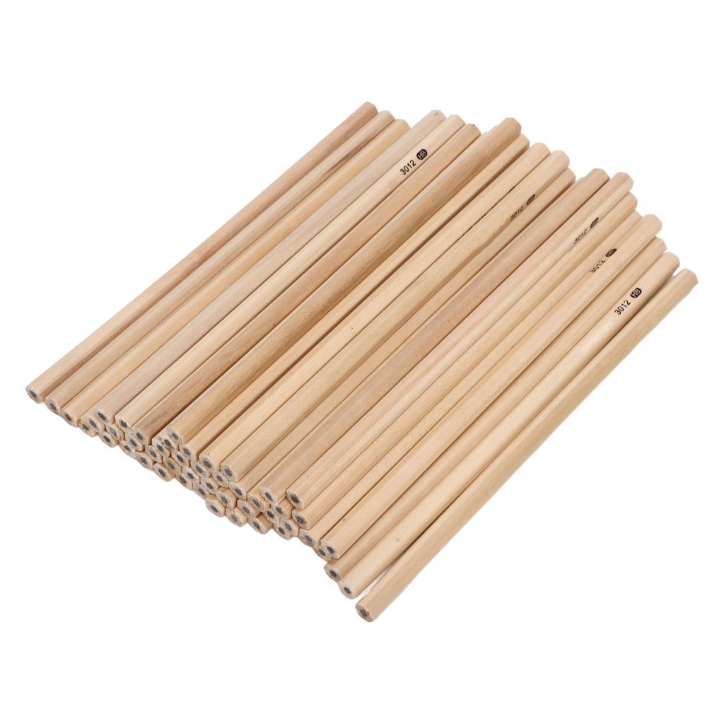 50Pcs HB Pencils Hexagonal Grip Smoothing Writing Long Lasting Widely Used Bulk Pencils for Drawing Sketch Students